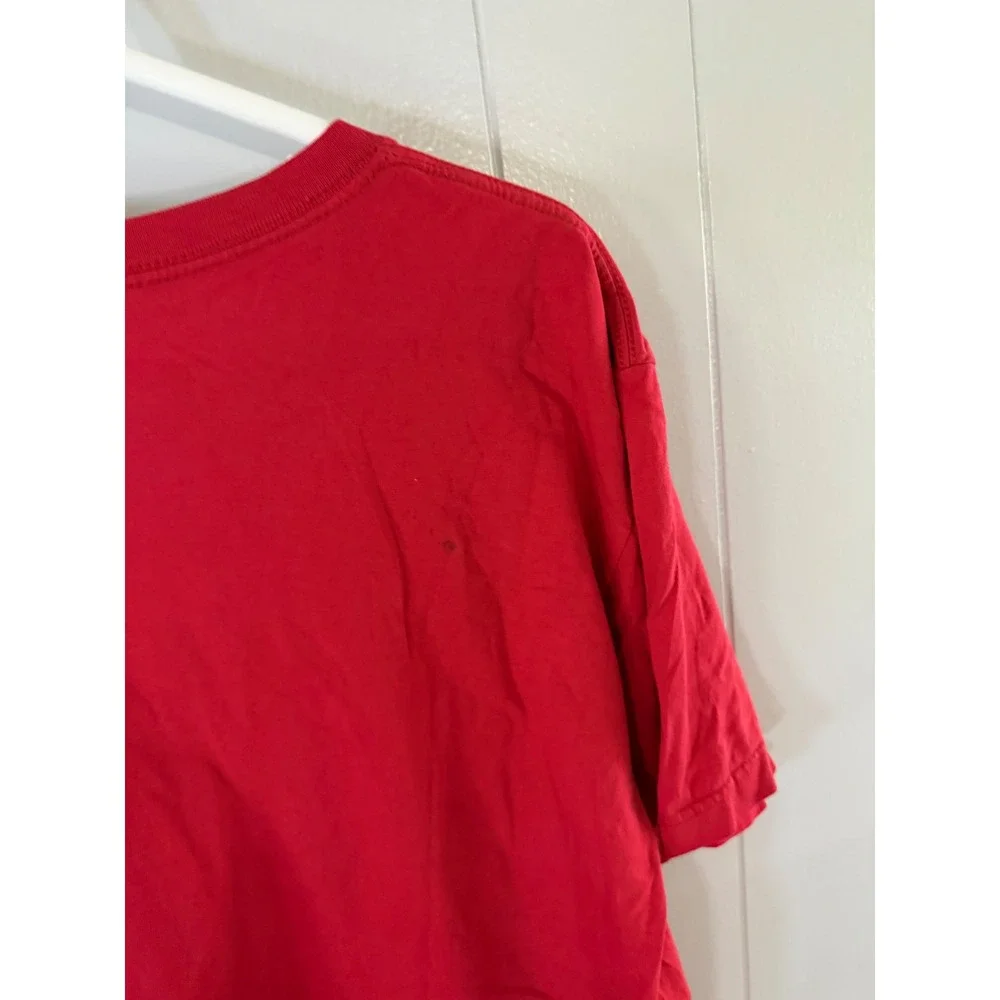 Arizona Wildcats Nike T-Shirt Mens Large Red NCAA Basketball Bear Down‎ Tee